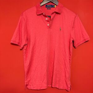Polo Ralph Lauren Men's Classic-Fit Red Polo‎ Shirt Size S Short Sleeve